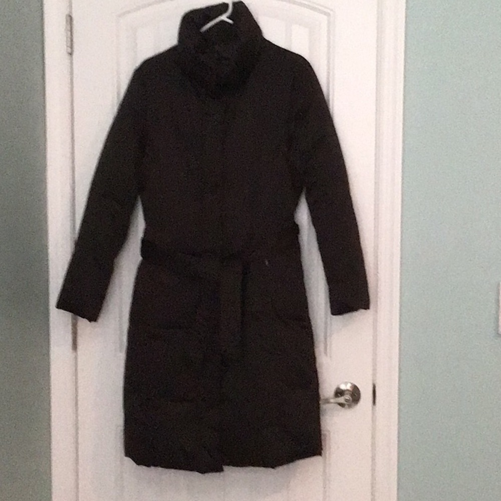 Ladies below the knee winter coat